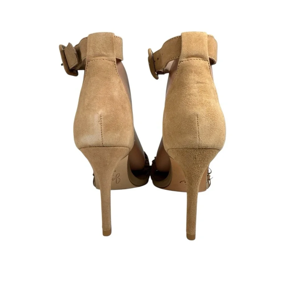 Joie beige suede